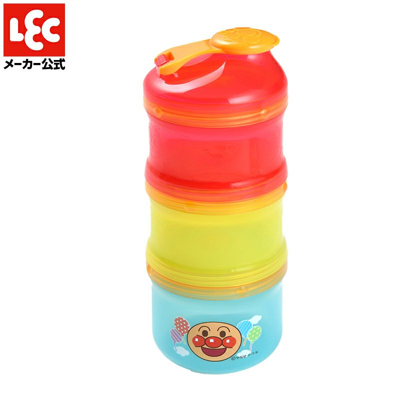 アンパンマン 2WAY 粉ミルクケース 95ml×2個 130ml×1個