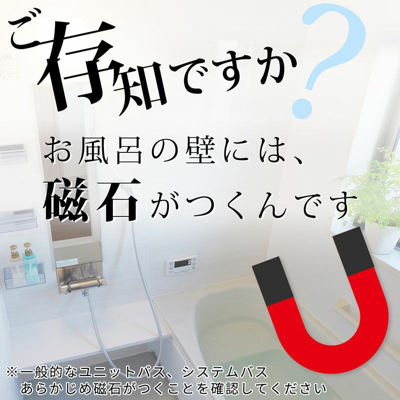 耐荷重300g お風呂 マグネット石けん皿