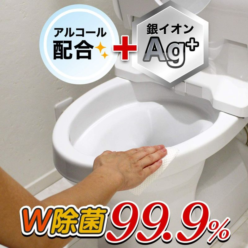 激落ち 流せる除菌トイレクリーナー 24枚入 2個パック