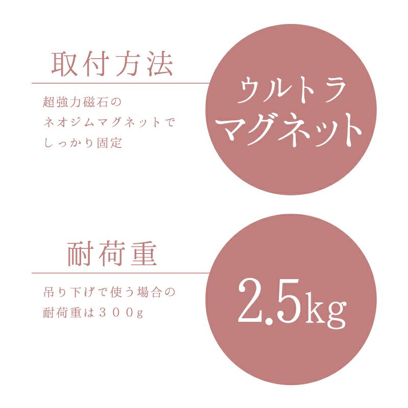 あら便利 ステンレス 吊り下げフック ウルトラマグネットタイプ