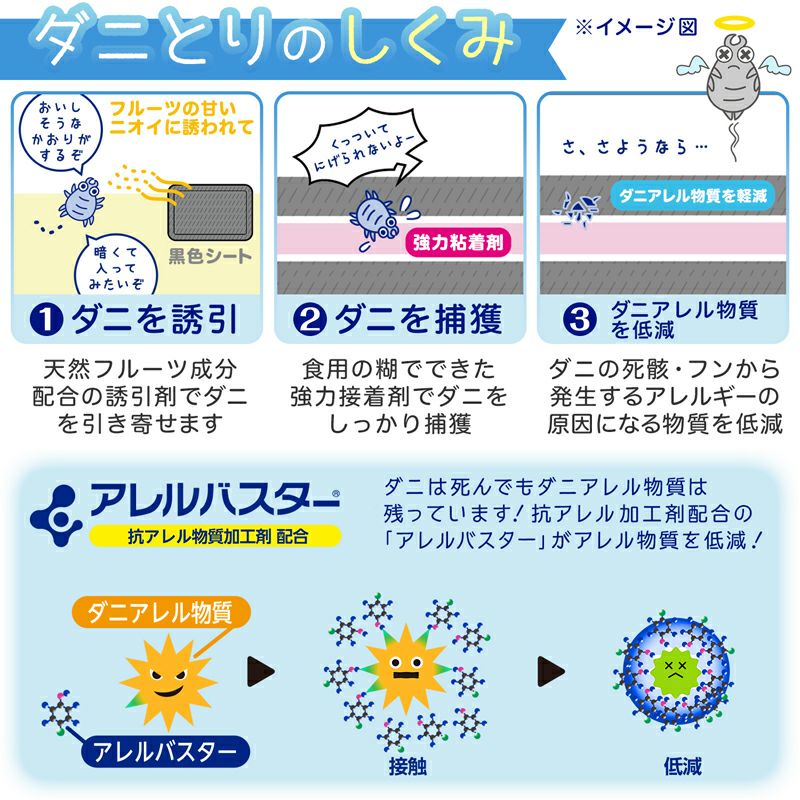 バルサン ダニ誘引シート Sサイズ 2枚入