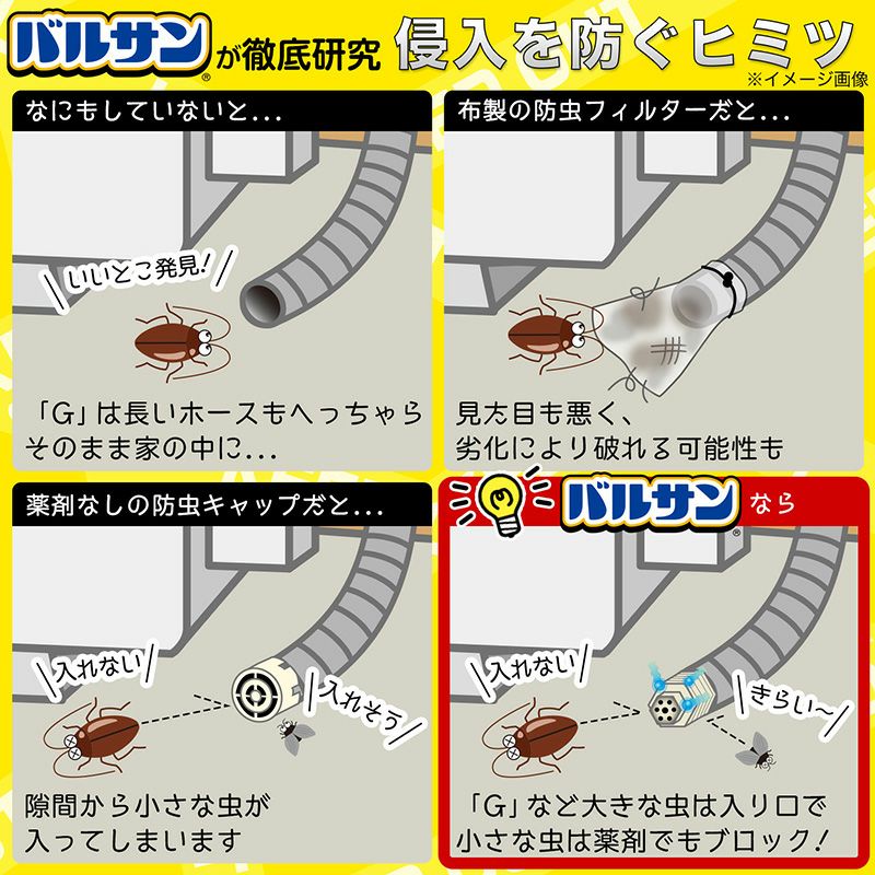 超新作 バルサン エアコン 防虫キャップ レック Riosmauricio Com