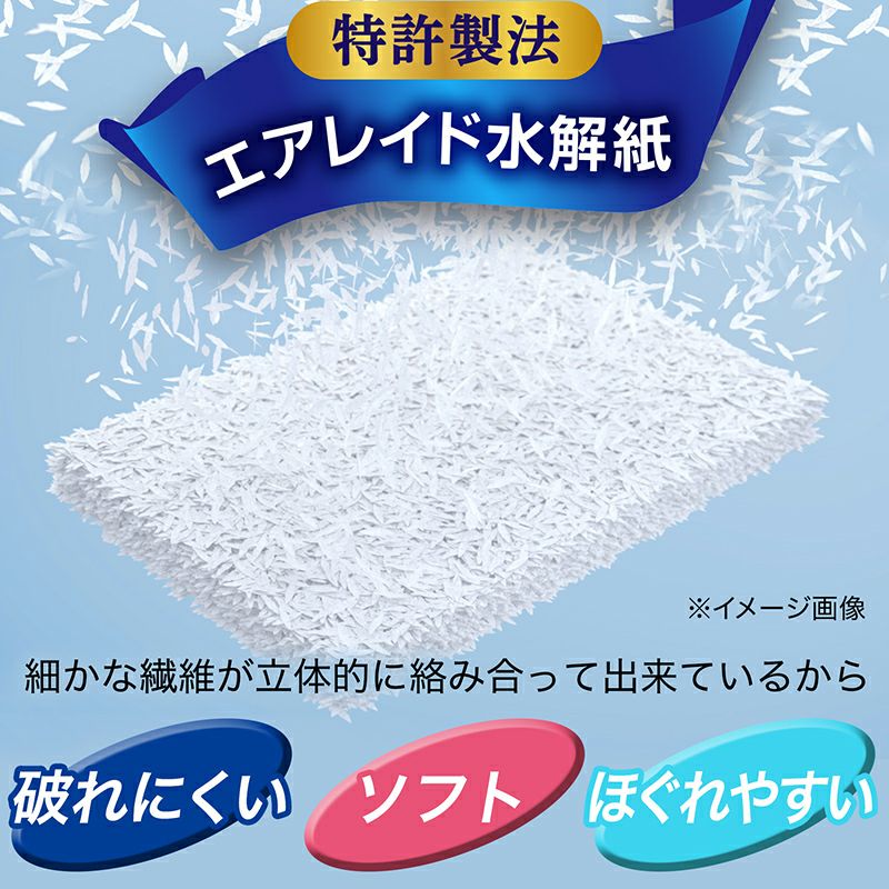 激落ち クリンぱ 流せるトイレクリーナー 24枚入 2個入 | レック公式オンラインショップ【通販】