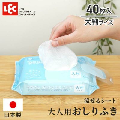 Nursingcare 水99.9％ おしりふき 中判サイズ 100枚入 | レック公式