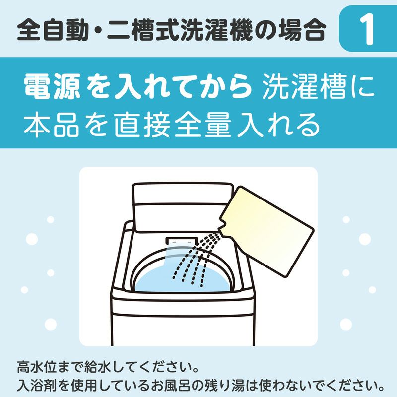 激落ちくん 石けんカスを分解する洗濯槽クリーナー