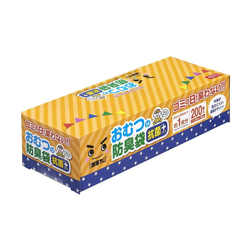 【激落ちくん】おむつの防臭袋200枚 | レック公式オンライン