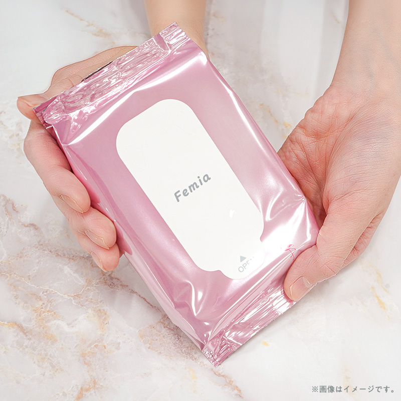 Femia　フェムウエット　デリケート ウエットシート　サボンの香り 20枚入×2個パック