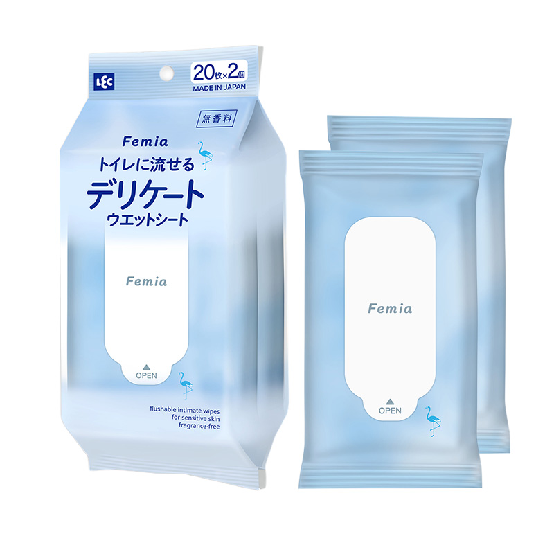 Femia　フェムウエット　デリケート ウエットシート　無香料