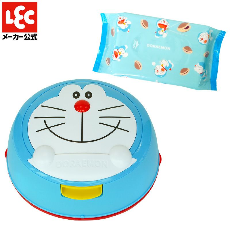 ドラえもん ウェットティッシュケース & 水99.9 ウェット