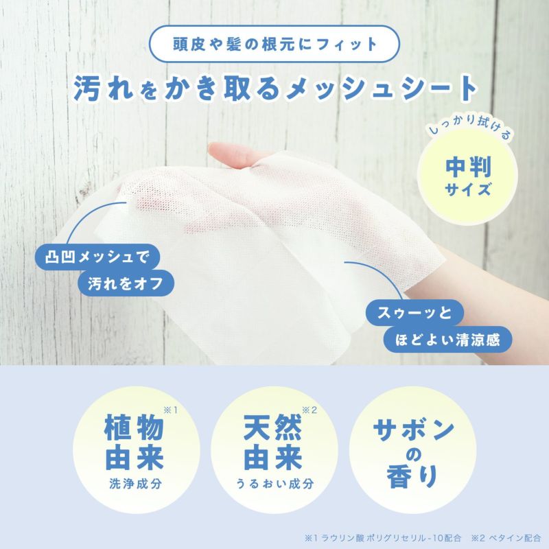 ポケットエチケット シャンプーシート10枚_5