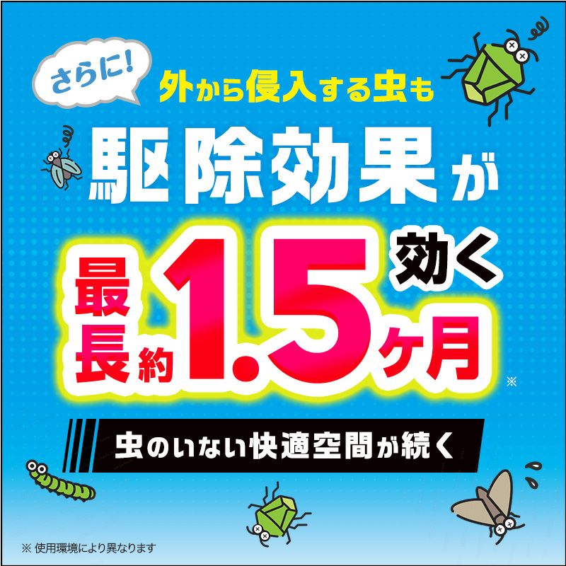 ラクラクバルサン 予防効果プラス 霧タイプ 6～10畳 2個入
