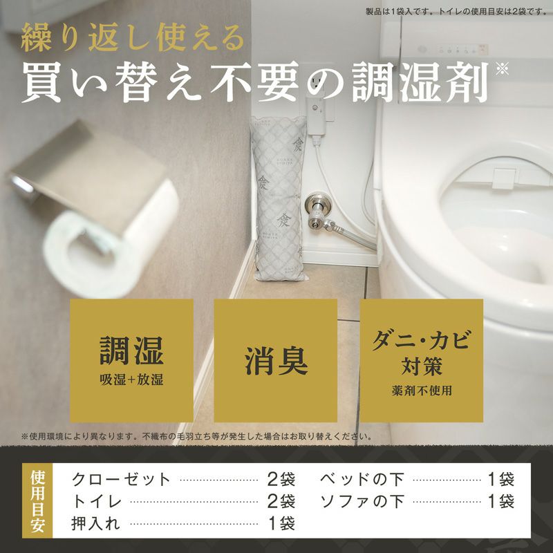 調湿・消臭 木炭 本家炭屋 スリムタイプL