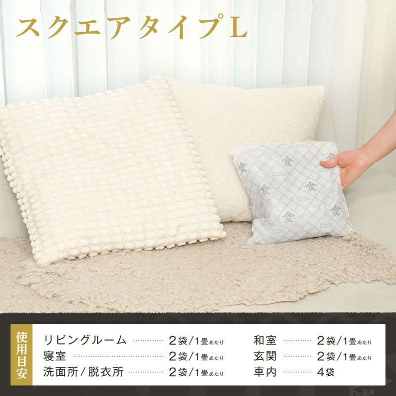 調湿・消臭木炭 本家炭屋 全種類1個ずつ 計5点セット