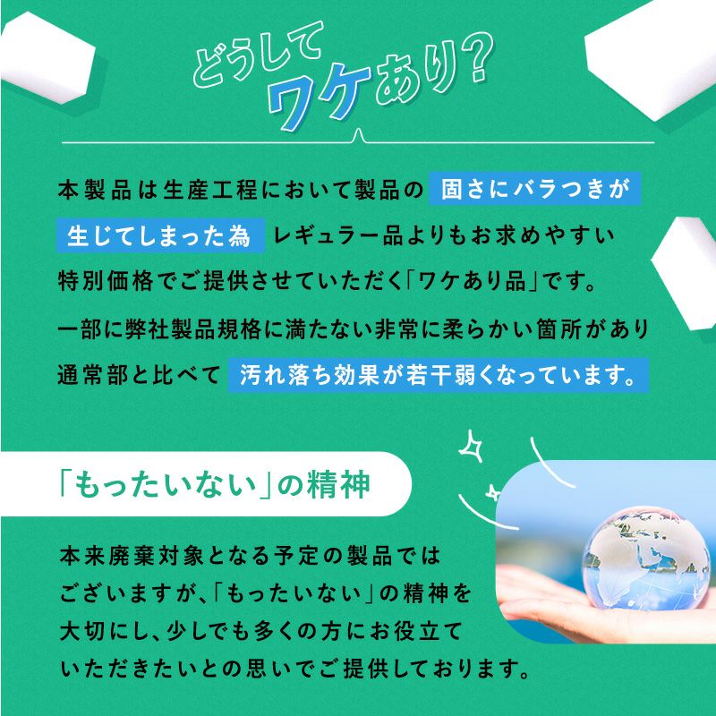 ワケあり 激落ちくん メラミンスポンジ キングサイズ 40個入 ケース販売