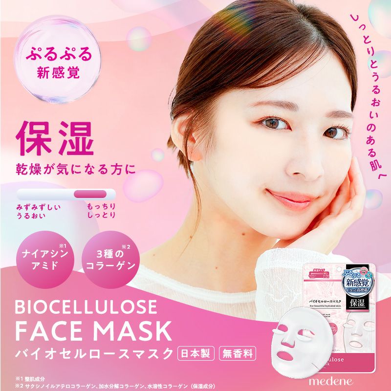medene バイオセルロースマスク 保湿タイプ