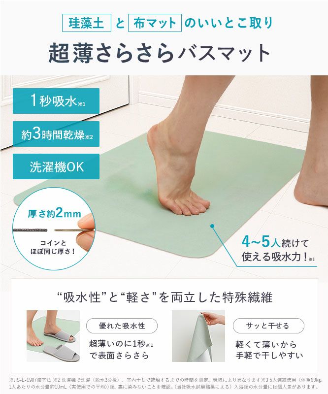 マジかるバスマット